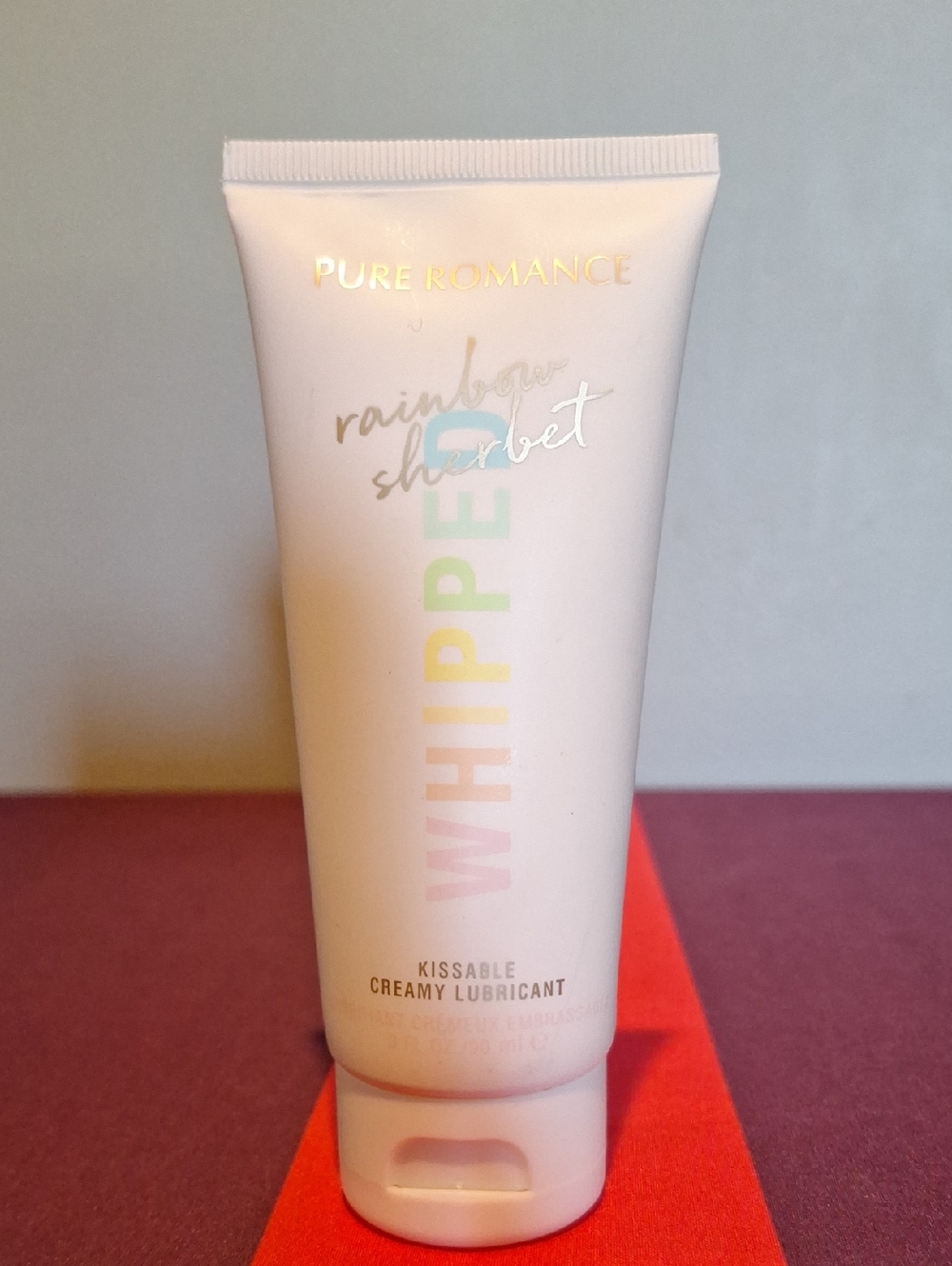 Pure Romance Whipped Rainbow Sherbet Kissable Lubricant